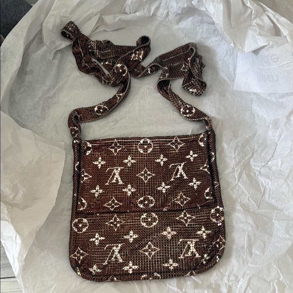 Louis Vuitton Brown Monogram Crossbody Bag